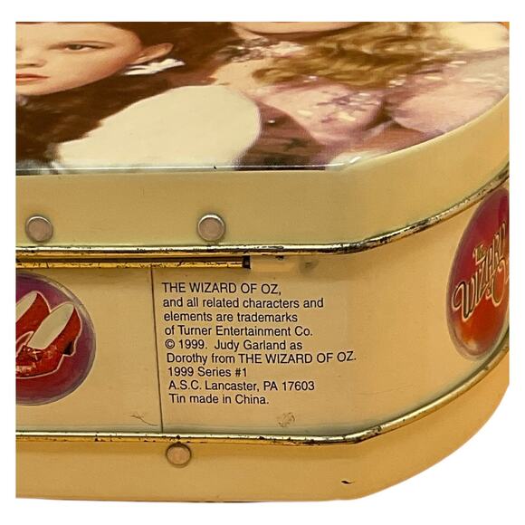 The Wizard Of Oz Lunchbox Purse Dorothy Toto Glinda 1999 Movie Wicked Witch - Picture 8 of 9